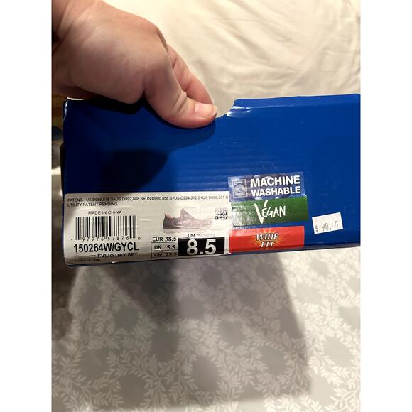 Skechers 150264 Summit Slip On Sneakers 8.5 Wide Worn One RETAIL $90 - Picture 7 of 7